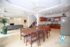 Gorgeous house with front yard and top terrace and lake view for rent in Tay Ho, Hanoi